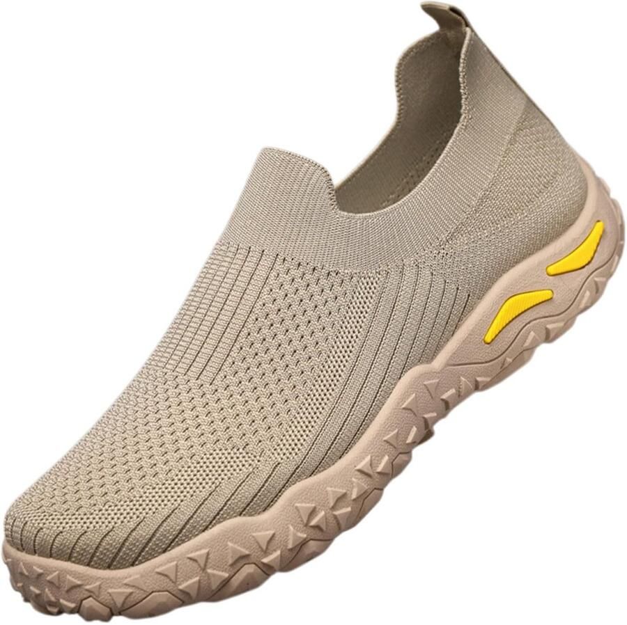 Solidchoice Slip On Trainers Mannen Ademend Gym Sneakers Lichtgewicht en Comfortabel
