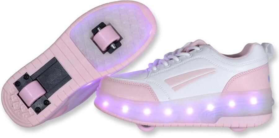 Solidchoice Sneakers met LED-lampjes en Oplaadbare Wielen