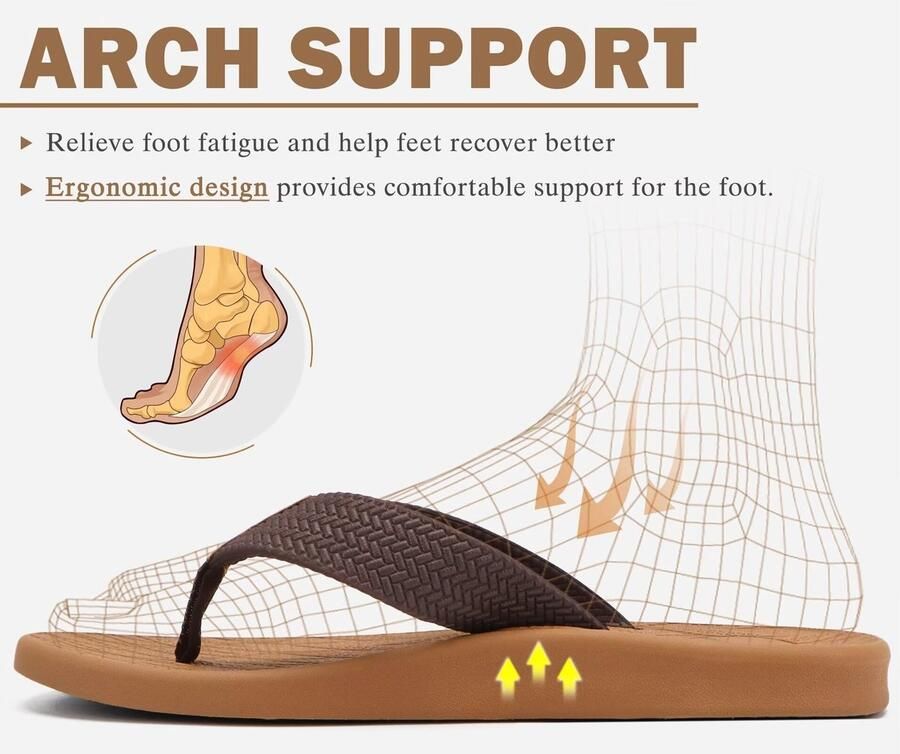 Solidchoice Ultralichte Heren Teenslippers met Antislip en Zachte Binnenzool