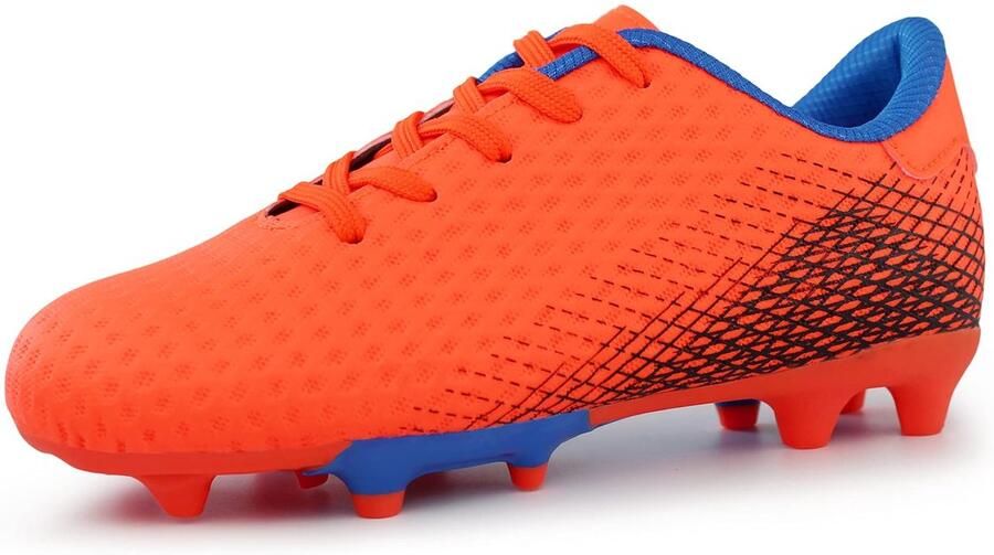 Solidchoice Unisex Voetbalschoenen voor Kinderen en Meisjes Oranje