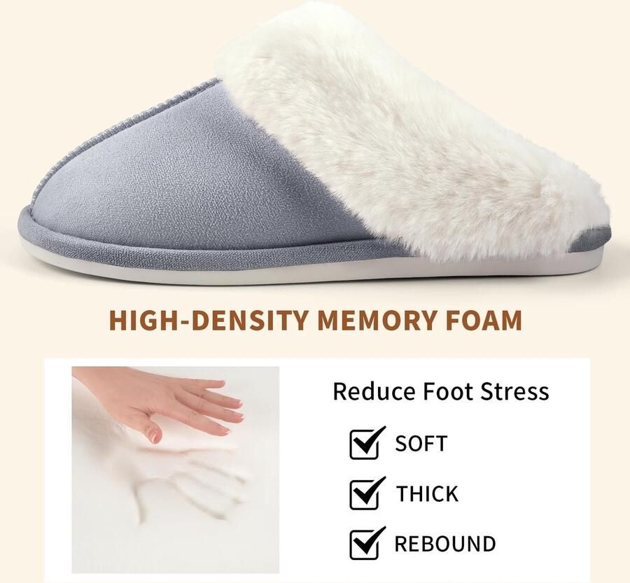 Unisex Winter Plush Slippers Warm en Comfortabel - Foto 1