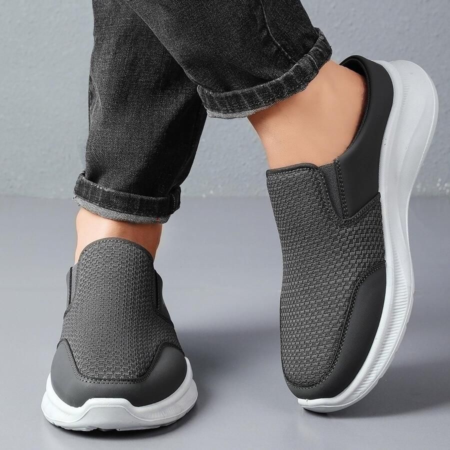Solidchoice Wandelschoenen Heren Lichtgewicht Ademend Comfortabele Sneakers