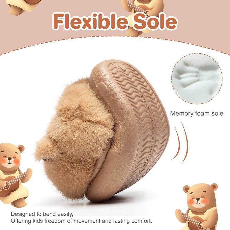 Solidchoice Warme Pluche Slippers voor Kinderen