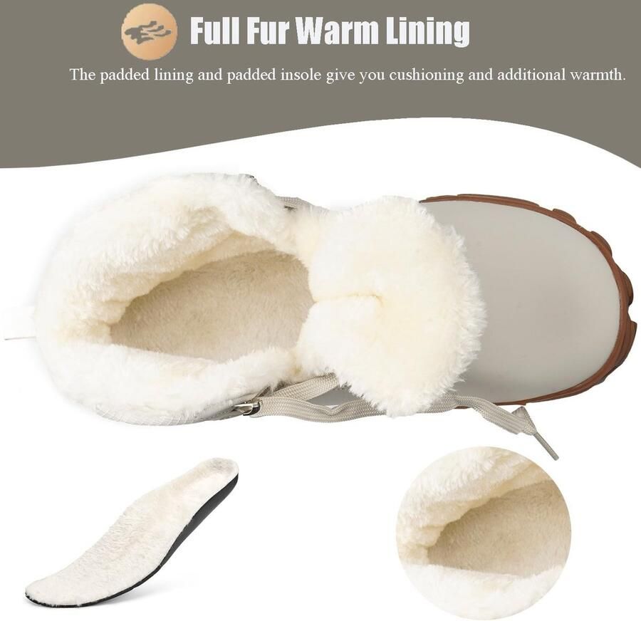 Solidchoice Waterdichte Barefoot Snow Boots voor en Comfortabel en Warm