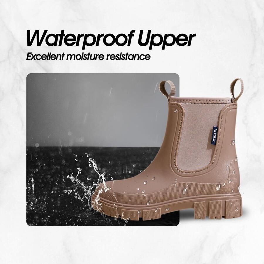 Solidchoice Waterproof Chelsea Boots voor Dames Comfortabel en Stijlvol