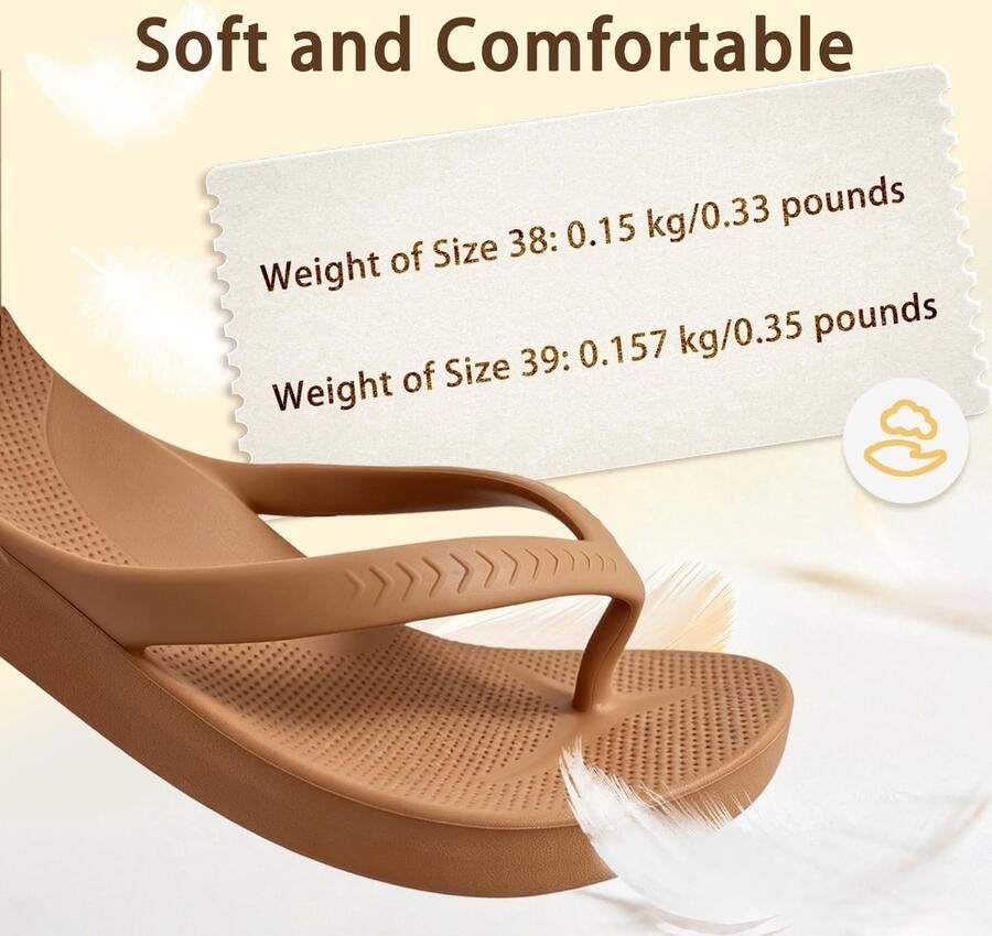 SolidKeus Antislip Teenslippers voor Dames met Voetboogondersteuning
