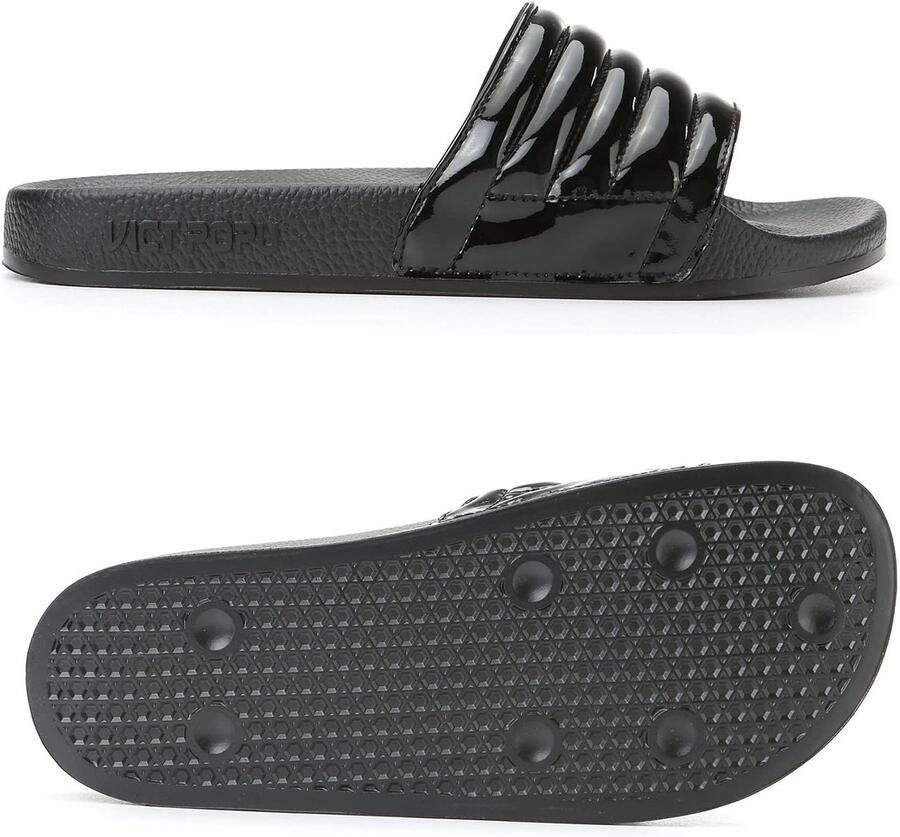 SolidKeus Dames Badslippers met Antislip Zolen