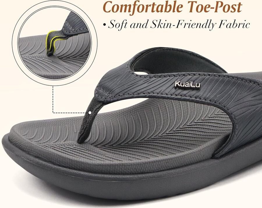 SolidKeus Dames Slippers met Yoga Mat Zolen en Comfortabele Arch Support