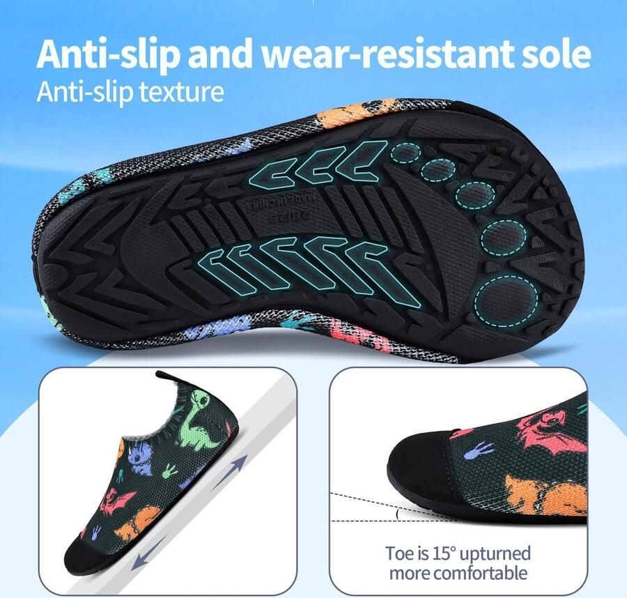 SolidKeus Meisjes Slippers Antislip Lichtgewicht Gym Slippers Ademend