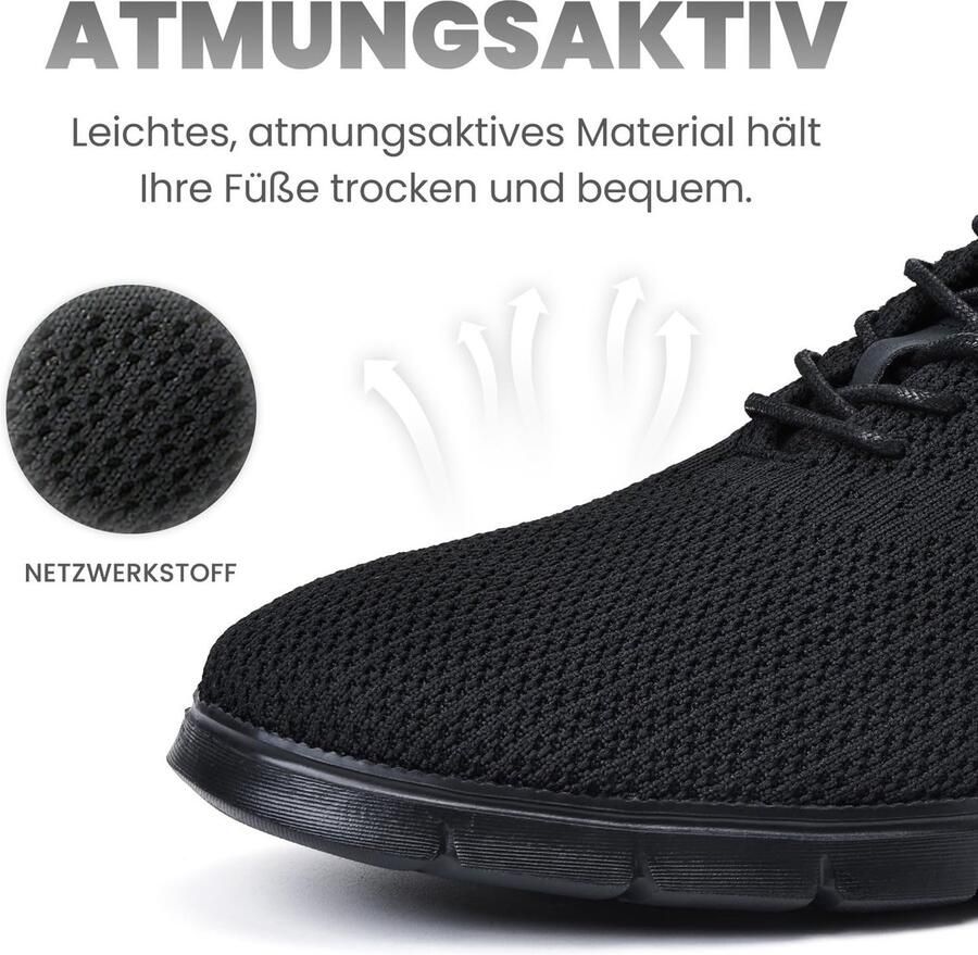 SolidKeus Lichtgewicht Casual Oxford Schoenen voor Heren