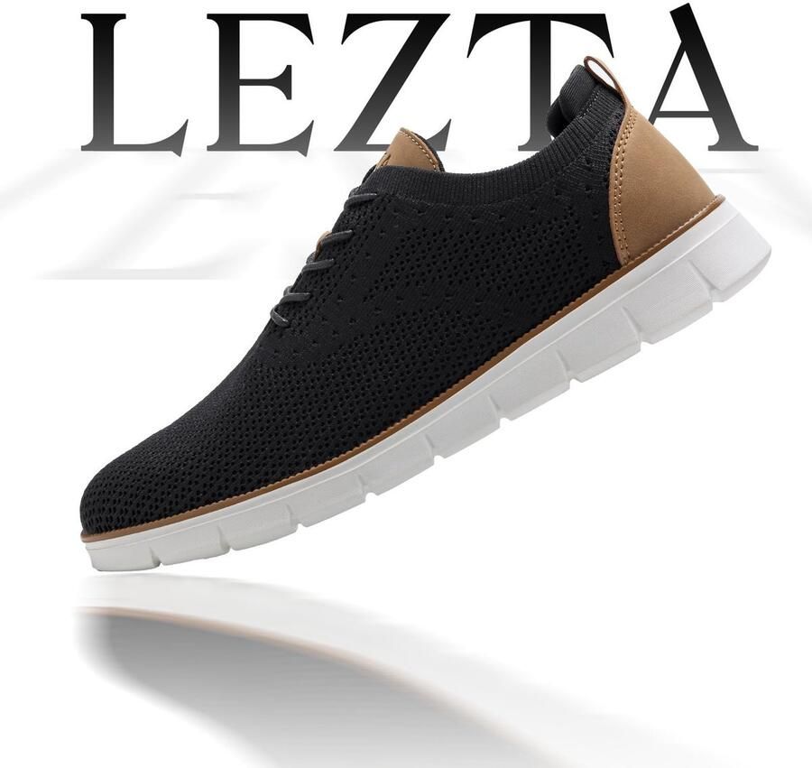 SolidKeus Lichtgewicht Casual Sneakers voor Heren met Ademend Bovenwerk