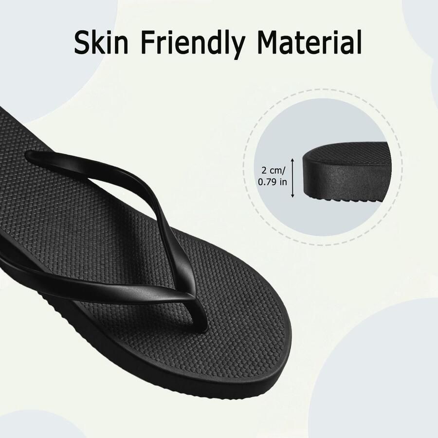 SolidKeus Zachte PVC Teenslippers voor Dames met Antislip Ondergrond