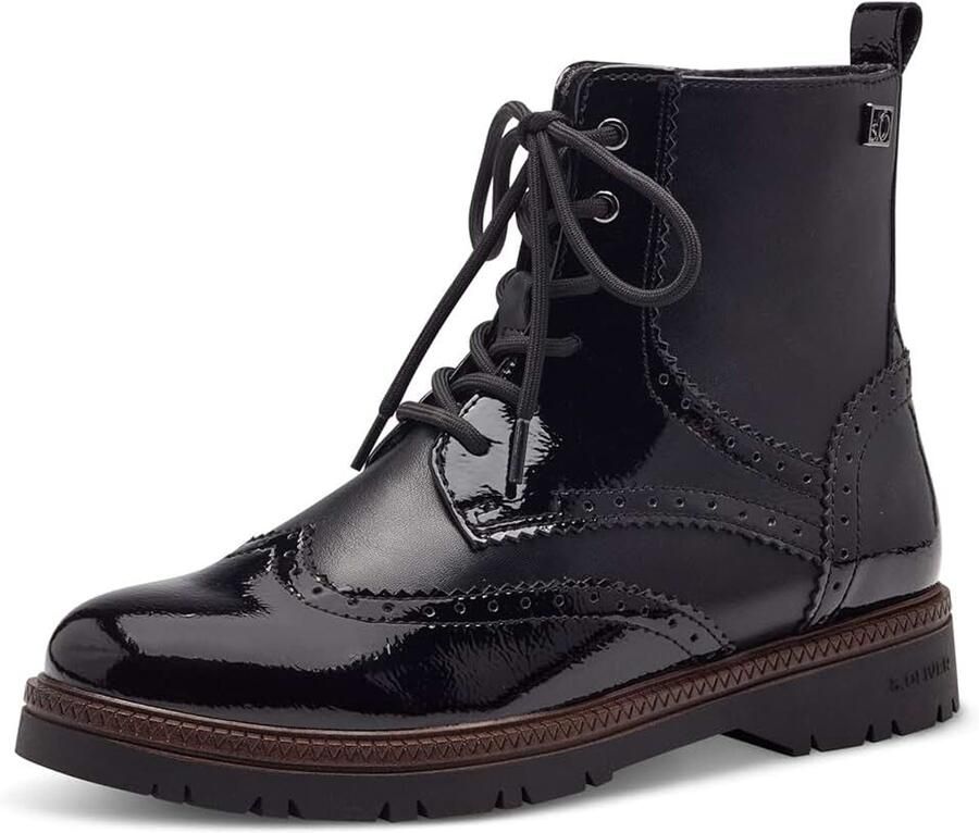 S.Oliver dames S.oliver Dames Lace Boot Flat 5-25232-43Enkellaarsje