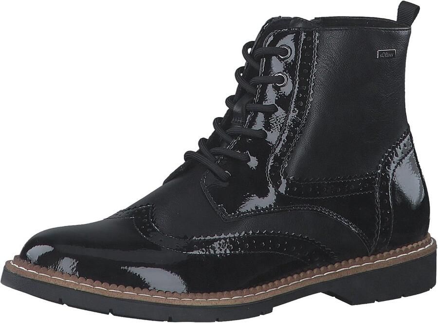 S.Oliver dames S.oliver Dames Lace Boot Flat 5-25255-43Enkellaarsje