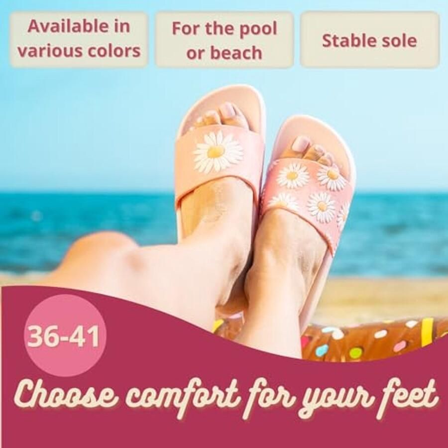 Soxo Bathing Slippers Women Comfort Slippers For Women Gifts For Summer 3 Size