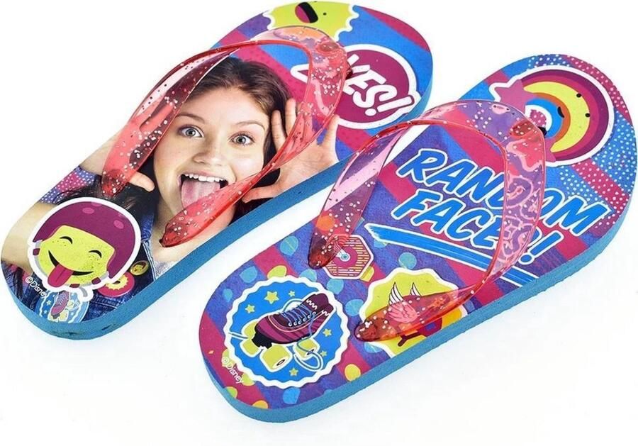 Soy Luna Flip Flops Teenslippers Badslippers 1 Paar