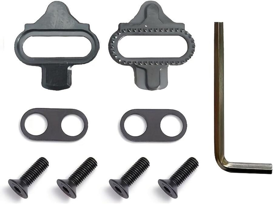 SPD Cleats voor Fietsschoenen Shi o Systeem voor Racefiets MTB en Indoor Cycling Antislip Cleat Set