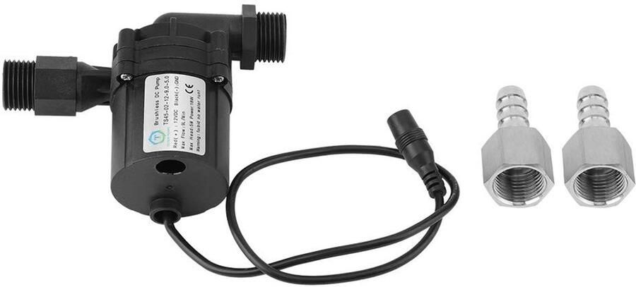 Allecto Beer Pump Home Brewing Brushless Beer Pump Circulaire Circulatie Zwart Voor Thuis Brouwen 12V D L min