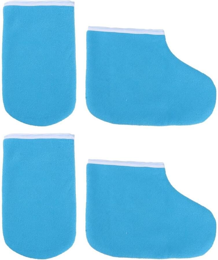 JHUBERS- Handverzorgingsset Warmtetherapie Paraffinewas Bruiningshandschoenen Zacht Katoen Geïsoleerd Handmasker