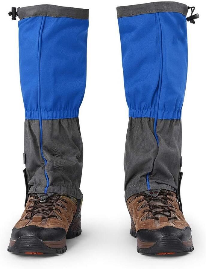 Allecto Sneeuwlegging Beenkappen Waterdichte Wandelschoenen Blauw Skiën en Wandelen Geschikt voor en 1 Paar