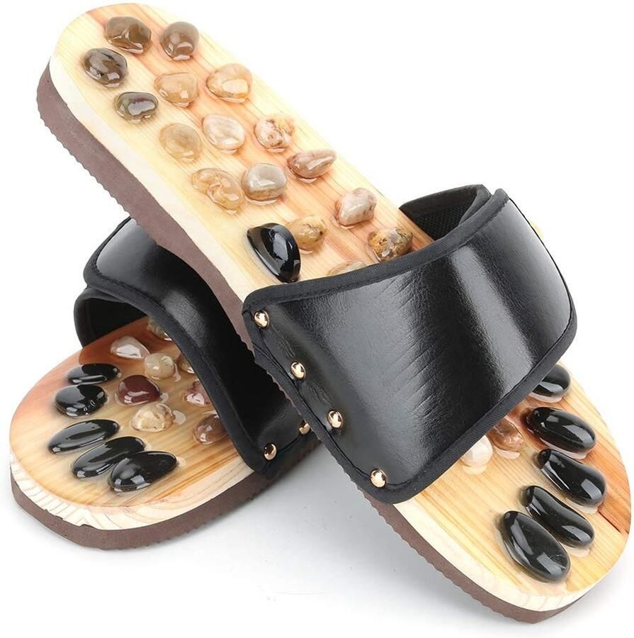 Dailygoody Voetmassage Slippers Acupunctuur Sandalen Ontspannende Reflexologie Gezondheidszorg Massage Tools Geschikt voor Thui