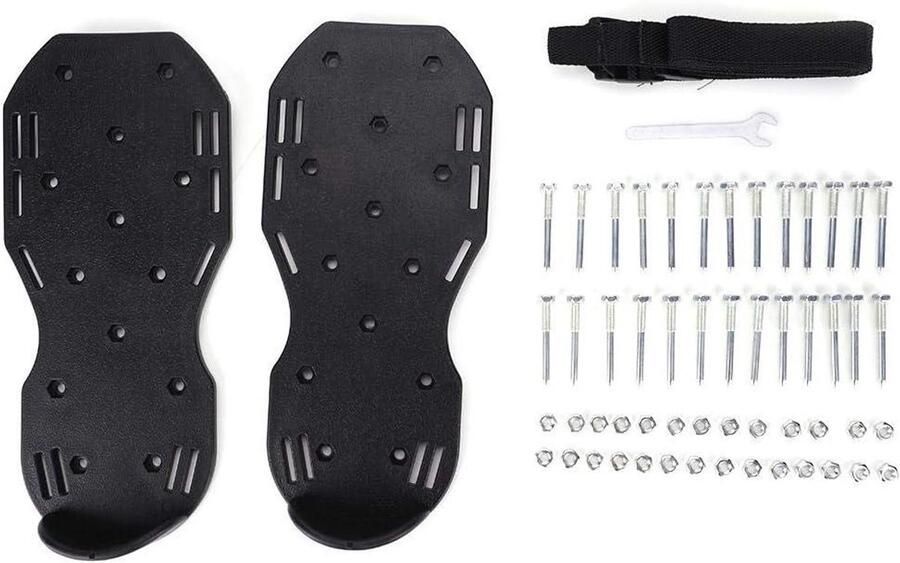 Spijkerzool Gazonbeluchter Sandalen Verticuteermachine Tuinschoenen Met 13 Spijkers Nylon Band Aerificator