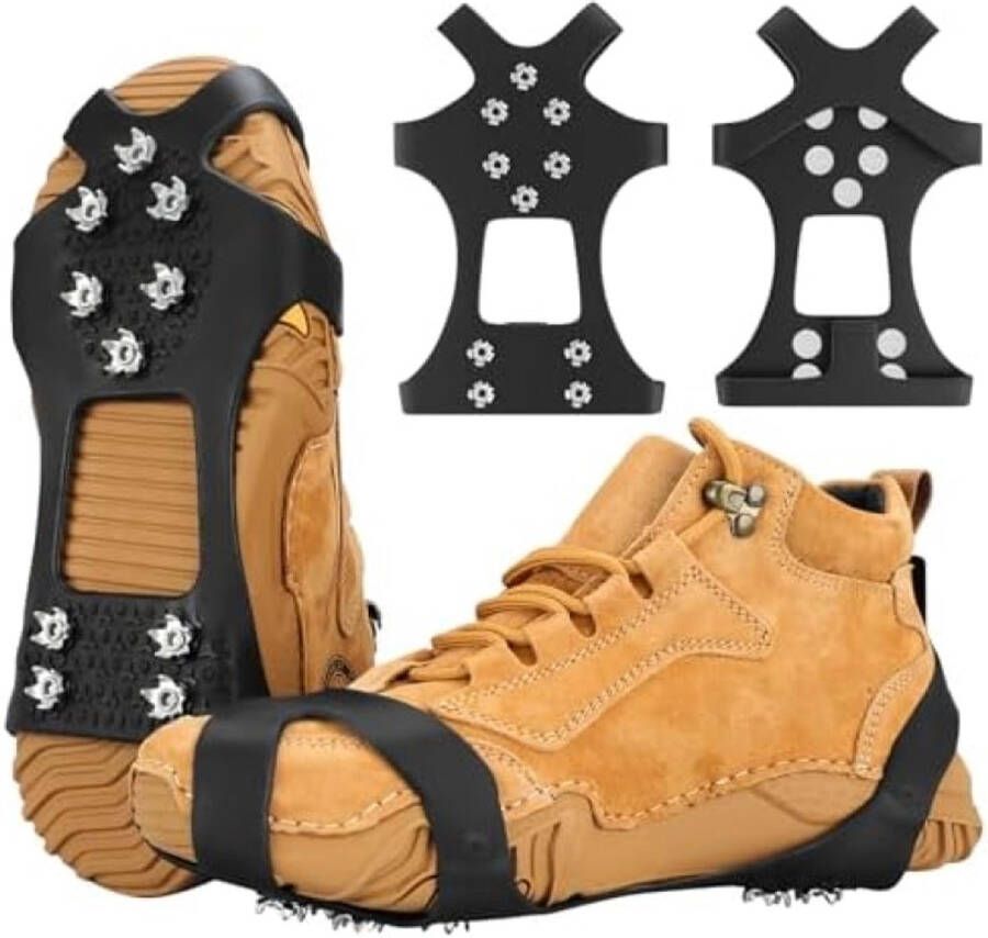 Spikes voor schoenen winter antislip schoenspikes voor bergschoenen outdoor schoenenklauwen spikes voor wandelschoenen