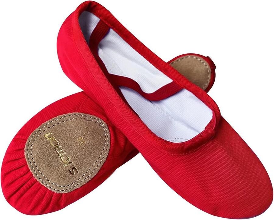 Splitzool Balletschoenen Canvas Dansschoenen voor en Kinderen