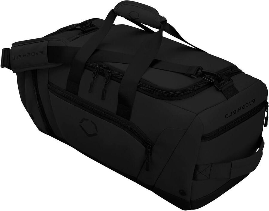 Sport Duffle Tas Trainingstas Gymtas Sportuitrusting Opbergen Geventileerd Schoenenvak 25x23x Zwart