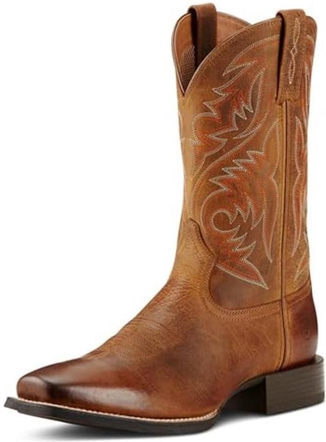 Sport Herdsman Heren Cowboylaars Stevig en Stijlvol en Comfortabel