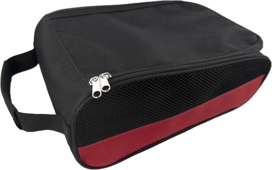 Sport schoenentas Reistas Organizer Schoenen Opbergen Waterafstotend 32.5 x Rood