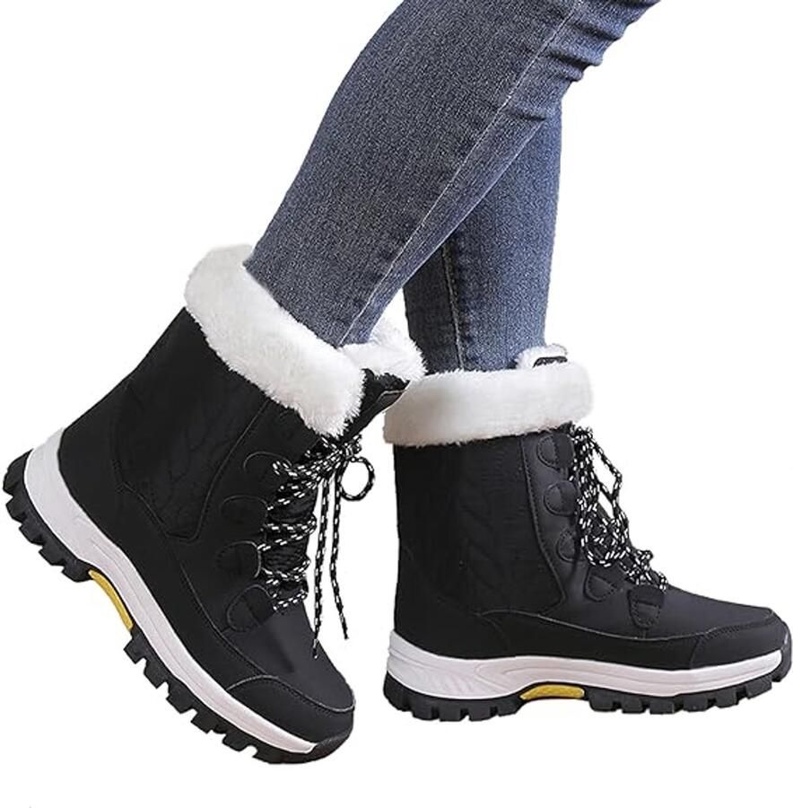 Sport Wintersport Sneeuwschoenen Sneeuwlaarzen Snowboots Winterlaarzen voor dames Waterdicht bovenwerk Antislipzool Verdikte voering van puur katoen Beschermt effectief tegen vocht en kou in de winter-41