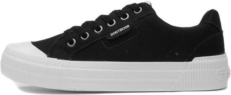 Sportieve Dames Sneakers Zwart Lage Instap Comfortabele Gympen