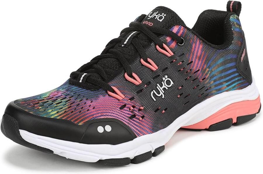 Sportieve Damesschoen Fitness Schoen Intensieve Training Hoge Impact Demping Multicolor Print