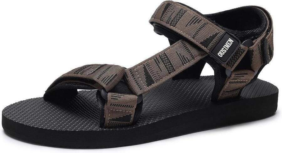 Sportieve Heren Outdoorsandalen Lichtgewicht Verstelbare Comfort Wandelsandalen