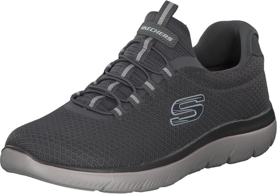 Sportieve Instappers Heren Comfortabele Sneakers Dagelijks Gebruik Ademend Breiwerk Zwart