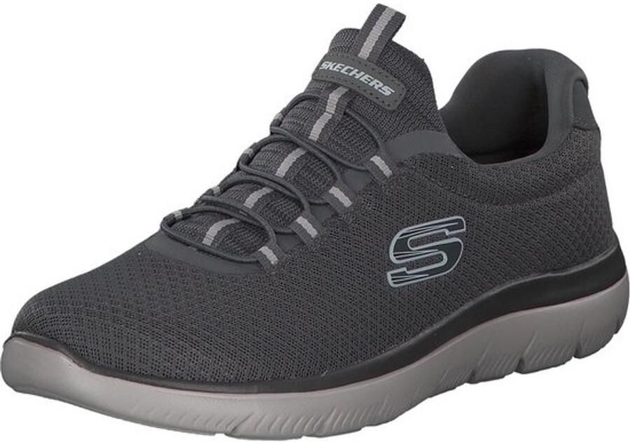 Sportieve Instappers Heren Comfortabele Sneakers Dagelijks Gebruik Ademend Breiwerk Zwart