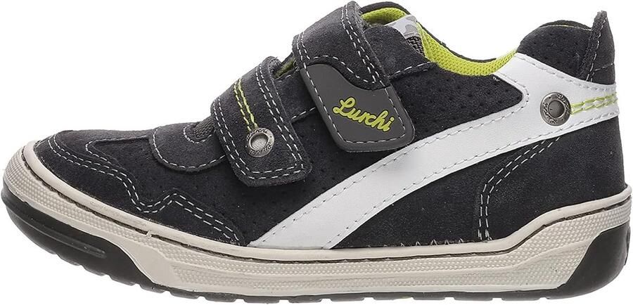 Sportieve Jongens Sneakers Laag met Klittenband voor Brede Voet