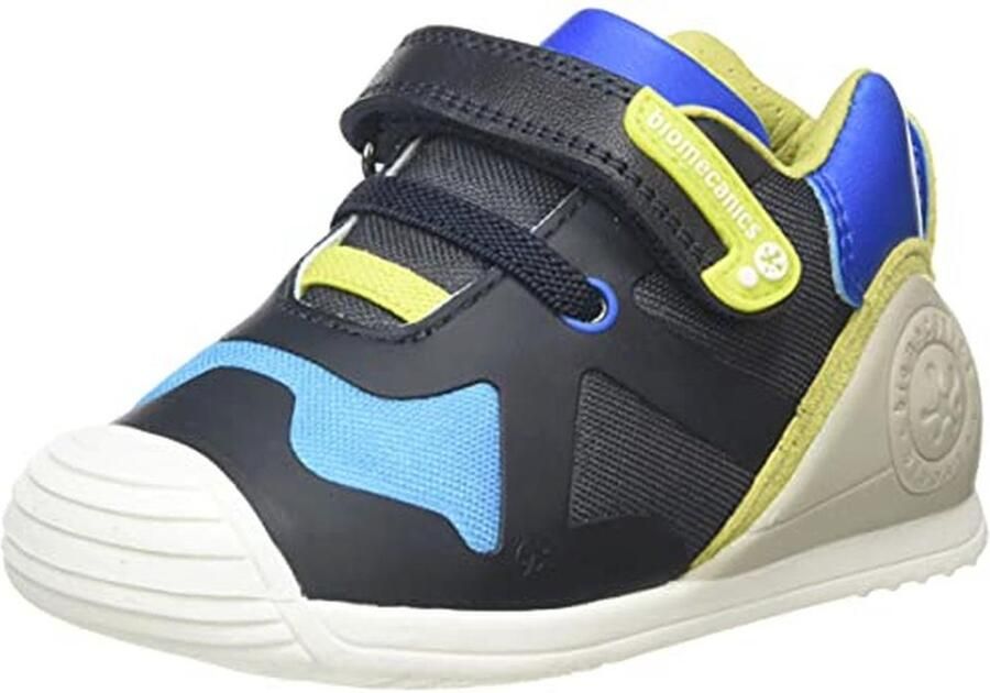 Sportieve jongens sneakers met flexibele rubberen zool