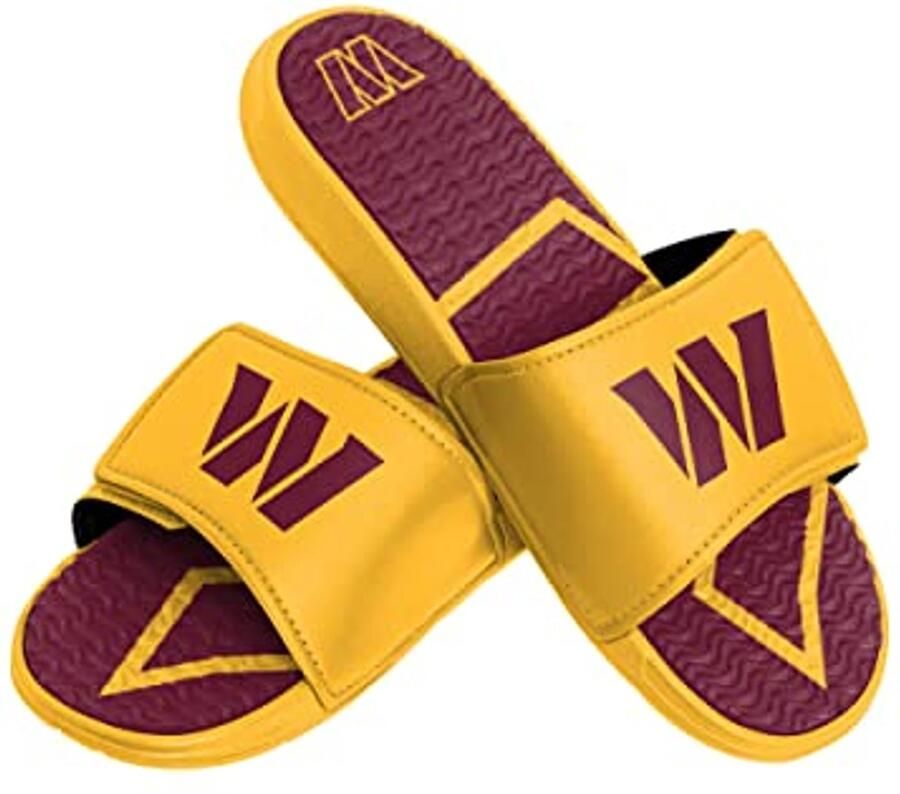 Sportieve slippers met gel en NFL-teamlogo voor mannen