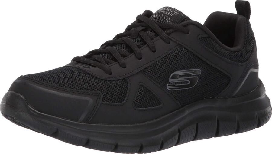 Sportieve Sneakers Comfortabele Schoenen Dagelijks Gebruik Geventileerd Bovenwerk Zwart