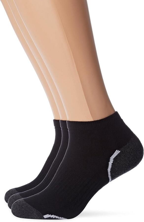 Sportieve Sneakersokken voor Heren Optimale Grip en Schokdemping (3 Paar)