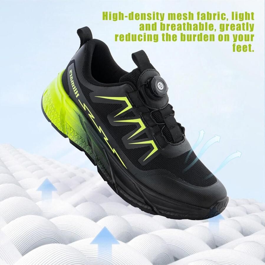 Sportschoenen Heren Comfortabele Sneakers Dagelijks Gebruik Ademend Mesh Materiaal