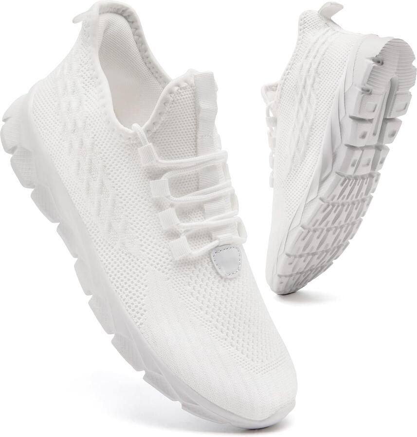 Sportschoenen voor dames zonder slip licht voor wandelen hardlopen