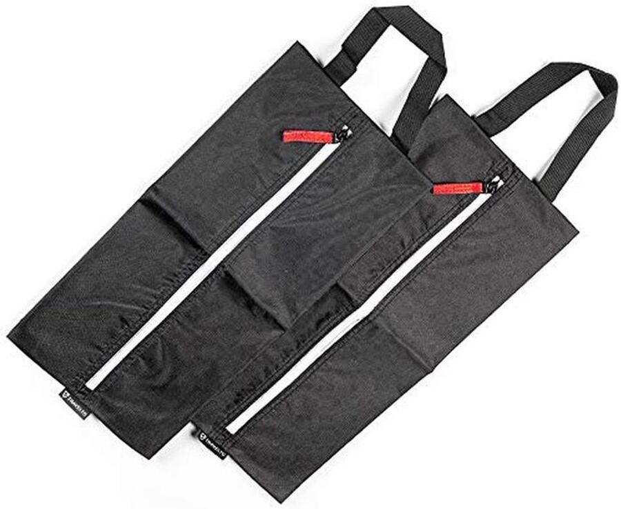 Sporttassen voor Schoenen Set van 2 Nylon Reistas met Ritssluiting