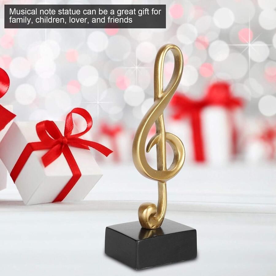 Standbeeld Sculptuur Hars Beeldje Symbool Gouden Ornamenten Decoratie voor Thuis Bureau Gift