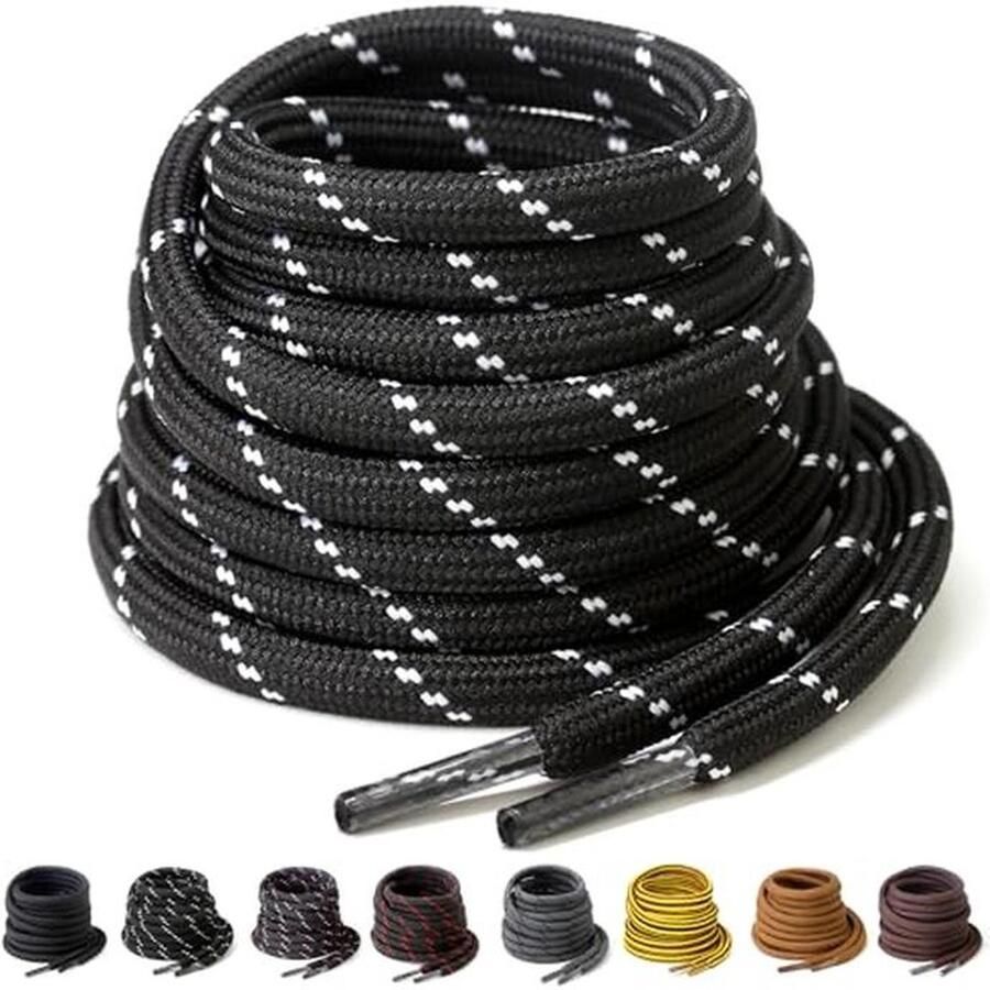 Sterke Ronde Schoenveters 4 5 mm voor Laarzen en Wandelschoenen