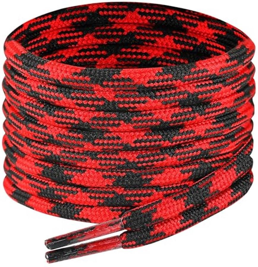 Sterke Werkschoenen Veters 2 Paar Zware Ronde Schoenveters voor Wandelschoenen en Sneakers