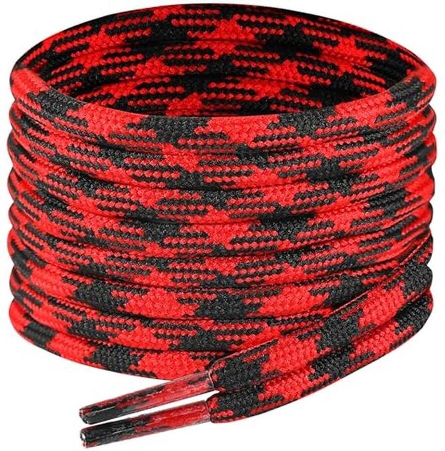 Sterke Werkschoenen Veters 2 Paar Zware Ronde Schoenveters voor Wandelschoenen en Sneakers