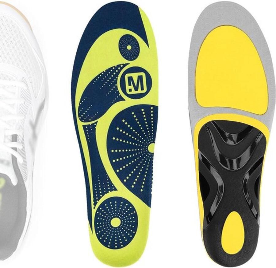 Steunzolen voor voetboog Schoeninzetstukken Schokabsorberend Vervangend Compatibel met sportschoenen Geschikt voor ASICS Verbetert comfort Dempend kussen 2 paar Maat US 9.5-10 11